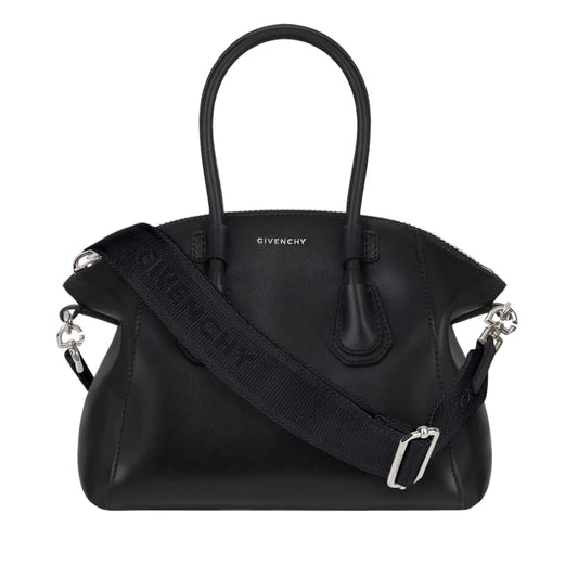 Givenchy Womens Givenchy Branded Strap Bag Black