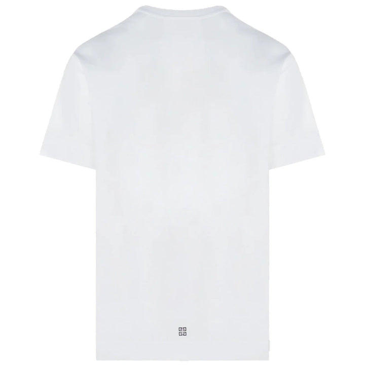 Givenchy Circle Logo Oversized White T-Shirt S