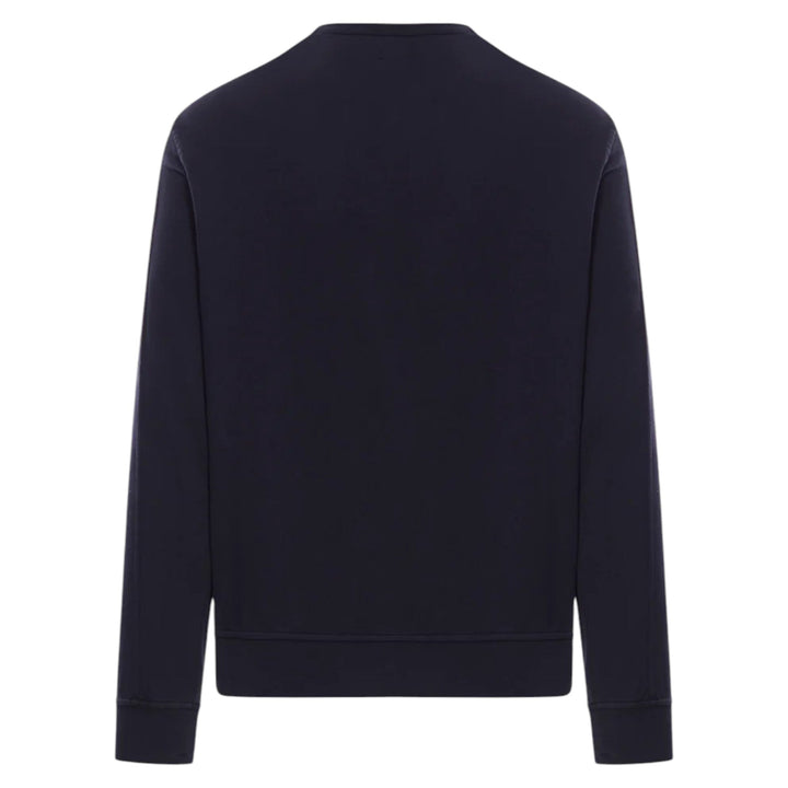 C.P. Company Diagonal Raised Light Fleece Navy Sweatshirt
