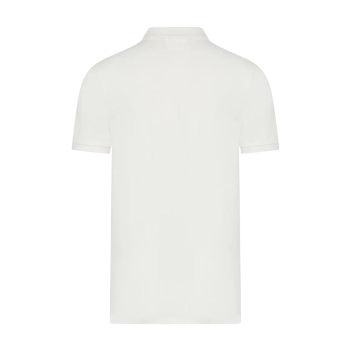 C.P. Company White Polo Shirt