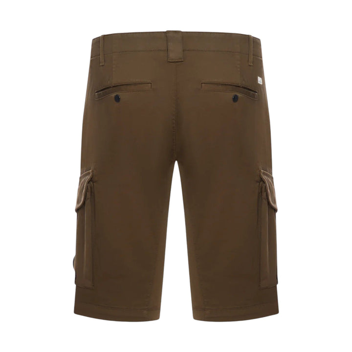 C.P. Company Sateen Stretch Ivy Green Cargo Pants