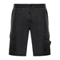 Stone Island Bermuda Cargo Black Slim Shorts