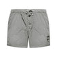 Stone Island Crinkled Nylon Pearl Grey Swim Shorts