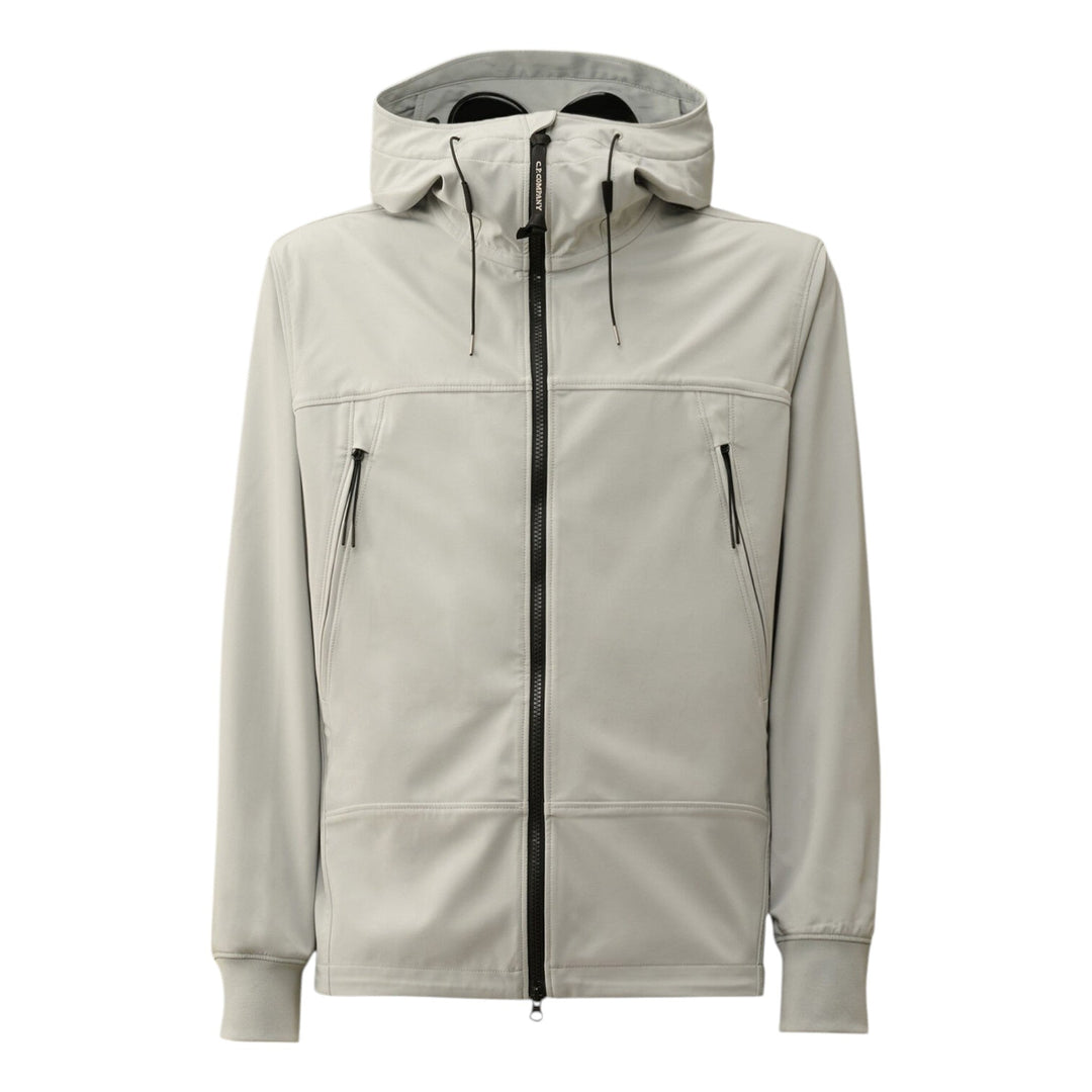 C.P. Company Blue Fox Grey Goggle Jacket