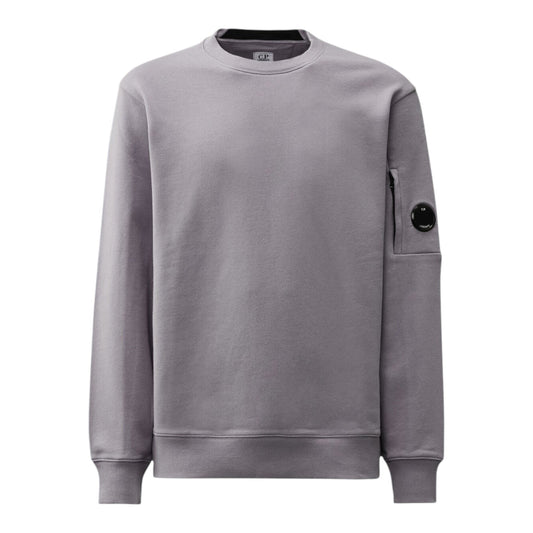 C.P. Company Diagonal Raised Crewneck Lavander Sweatshirt