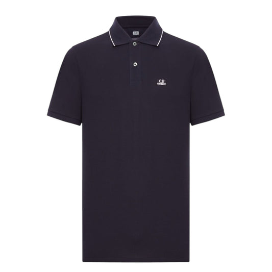 C.P. Company Navy Cotton Polo Shirt