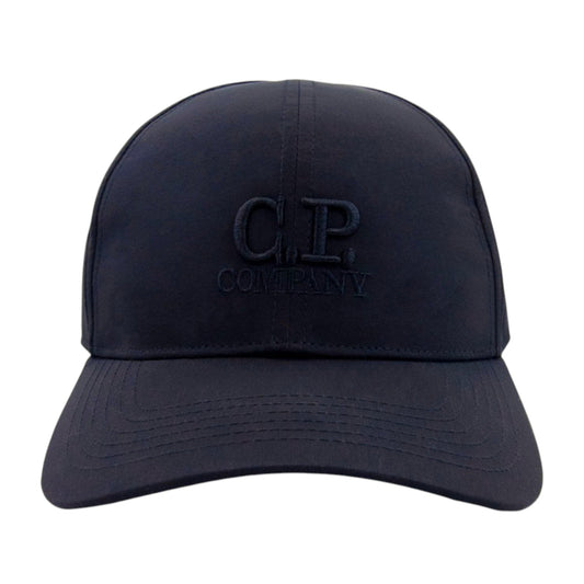 C.P. Company Navy Goggle Baseball Cap