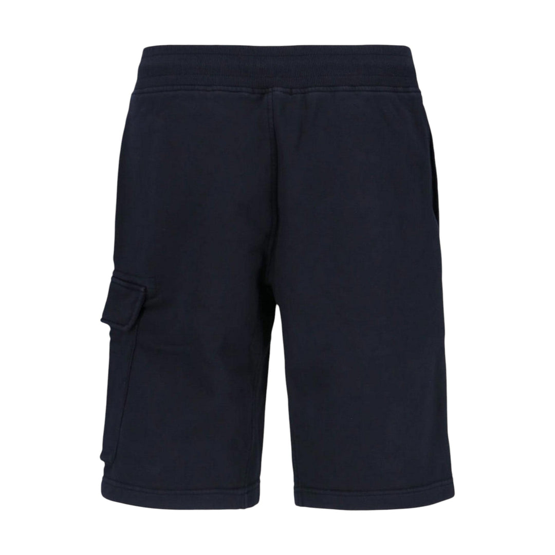 C.P. Company Cotton Lens Navy Shorts