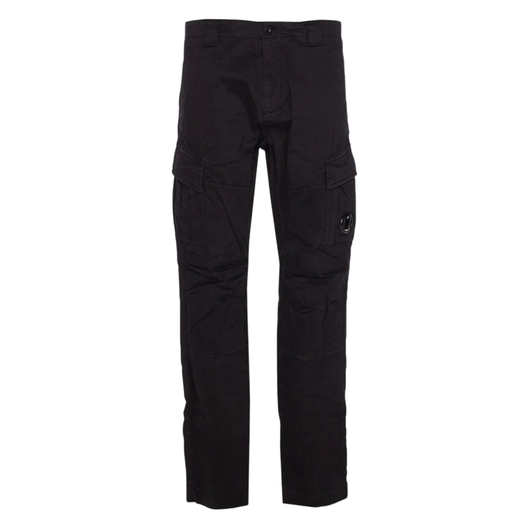 C.P. Company Black Cargo Lens Pants