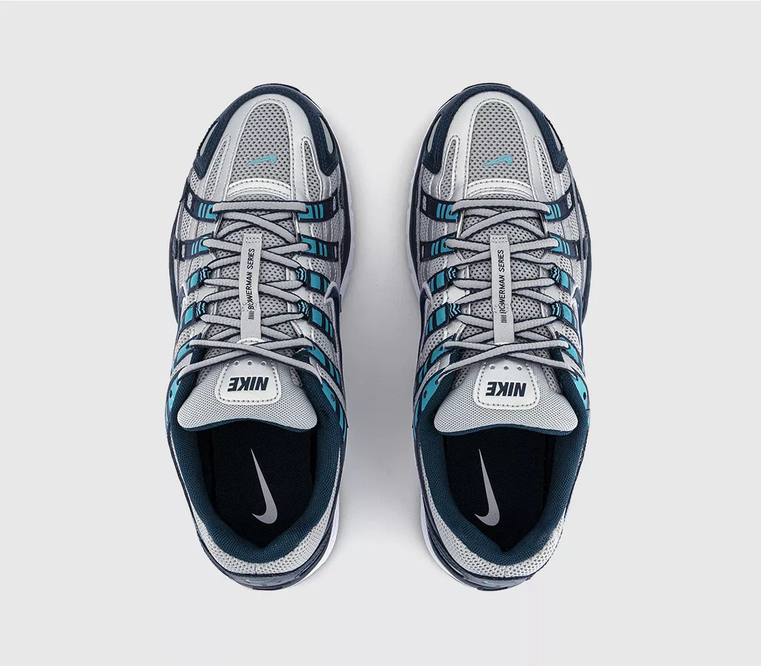 Nike P-6000 Armory Navy Flat Silver