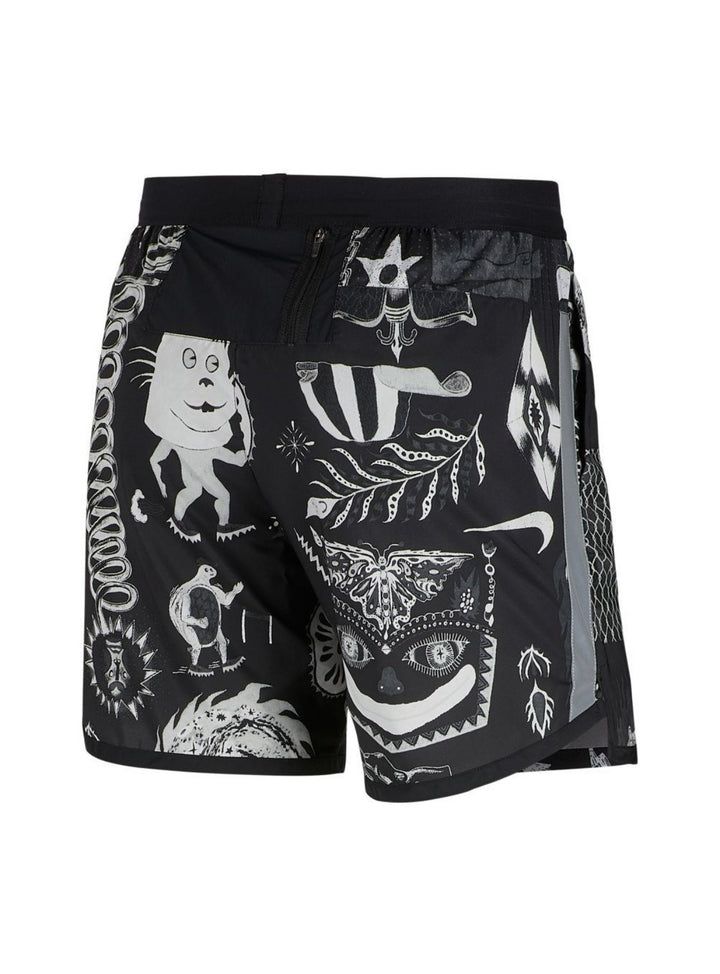 Nike N NK Wild Run Flex Stride Shorts Tokyo Dragon