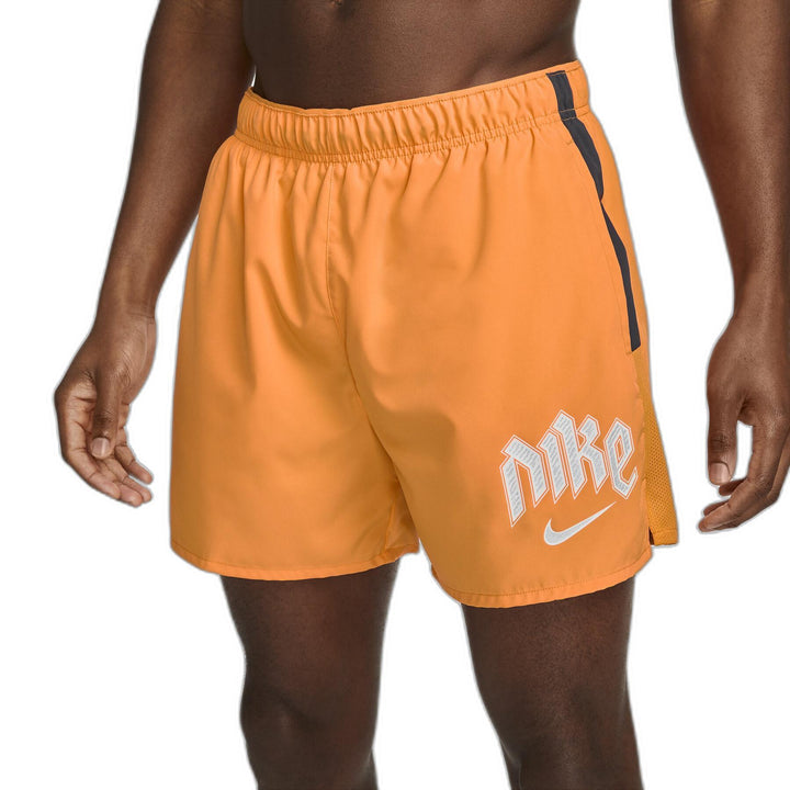 Nike Dri-Fit Challenger Run Division 5" Shorts Orange