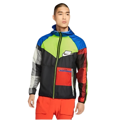 Nike Windrunner Jacket 'Multi-colour/Meekz Black'