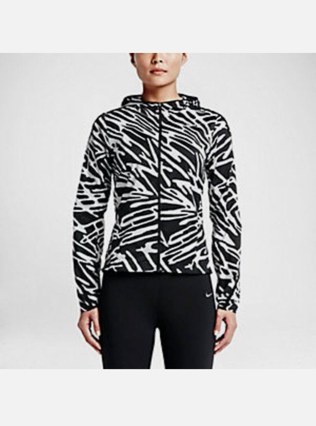 Nike Palm Zebra Womens Windrunner Jacket