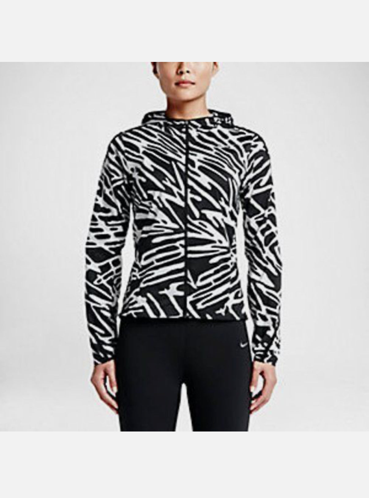 Nike Palm Zebra Womens Windrunner Jacket