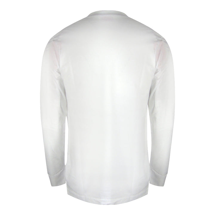 Diesel T Just Ls Div 100 Bright White T Shirts Mens