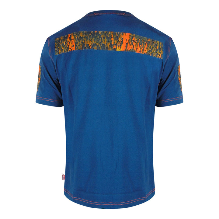 Diesel T Adjust Ensign Blue T Shirts Mens