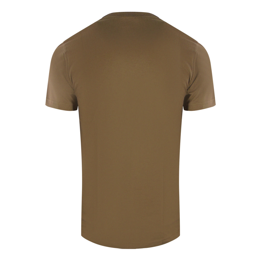 Diesel T Diego Crew 71I Brown T Shirts Mens