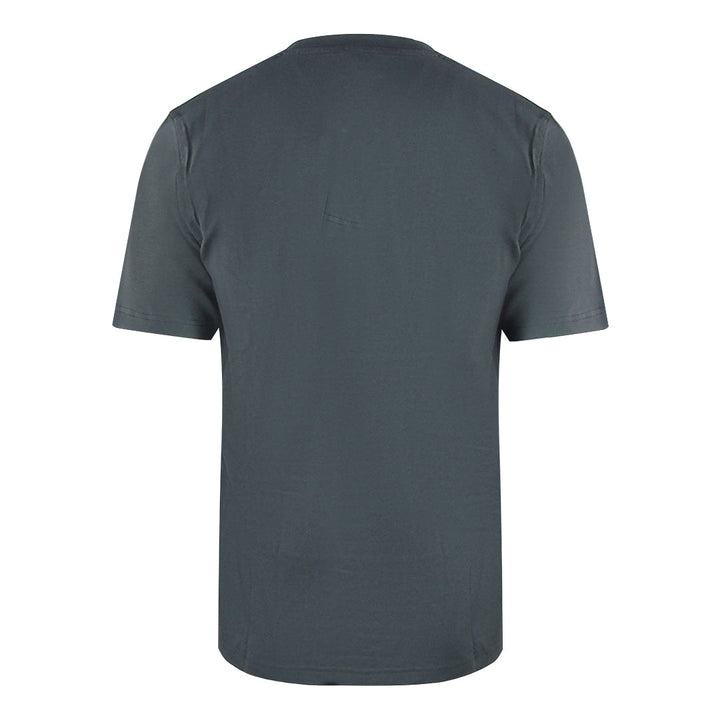 Diesel T Just Crew Plaquet 93R Grey T Shirts Mens