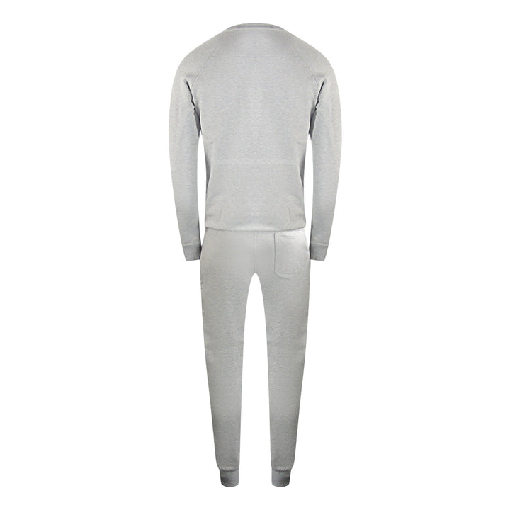 Aquascutum Aa_Ow04_St002 Oldchool Crewneck Grayel St002 Grey Creckneck And Track Pants Set Male - Style Centre Wholesale