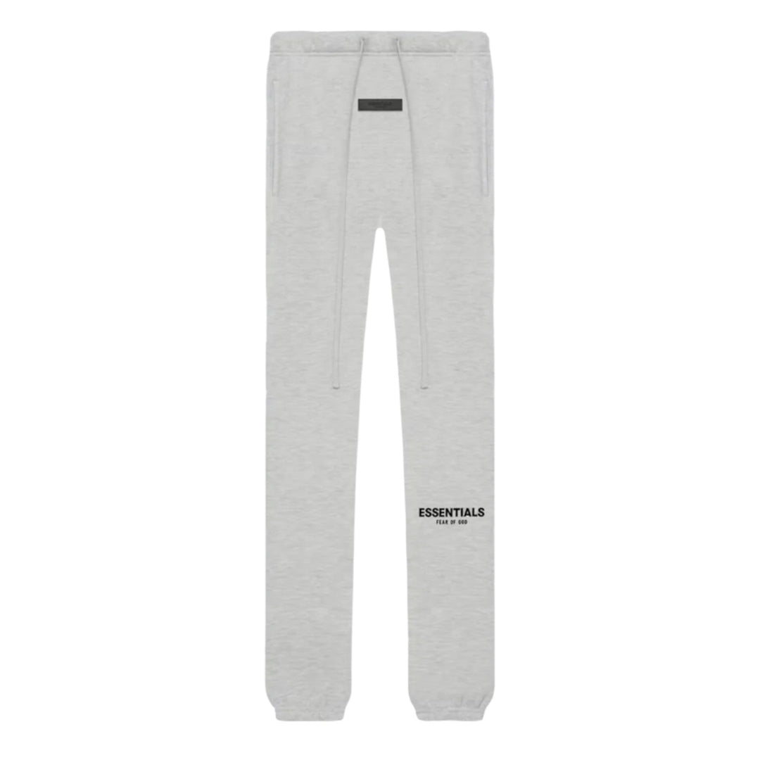 Fear Of God Essential Light Oatmeal Cuffed Sweatpants