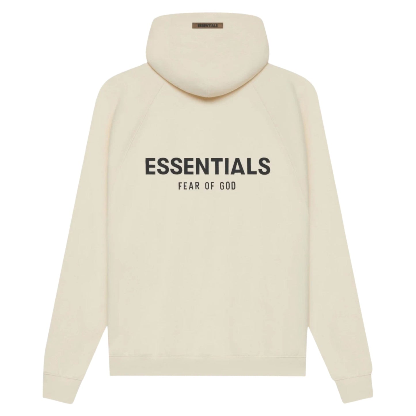 Fear Of God Essentials Reverse Logo Buttercream Hoodie