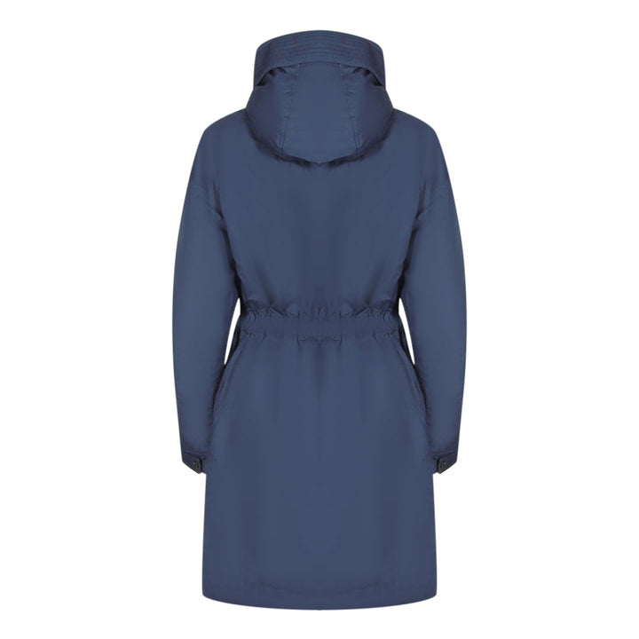 Parajumpers Eulalia Navy Blue Padded Long Down Jacket S