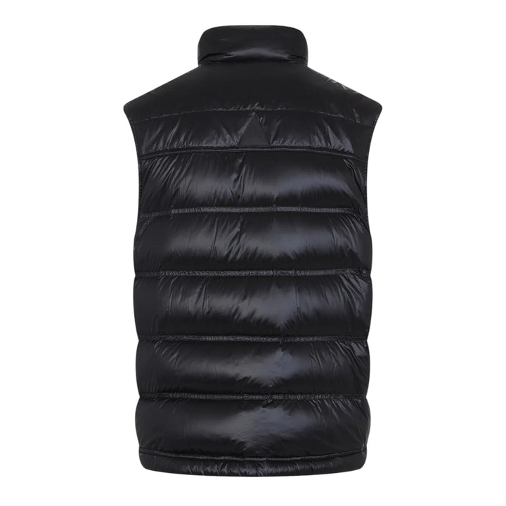 Moncler Grenoble Embroidered Logo Black Gilet