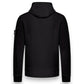 Stone Island, Black Hoodie. Organic Cotton - True Labels