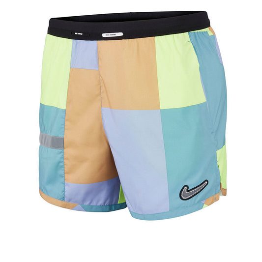Nike M NK Wild Run Flex Stride Patchwork 5” Shorts