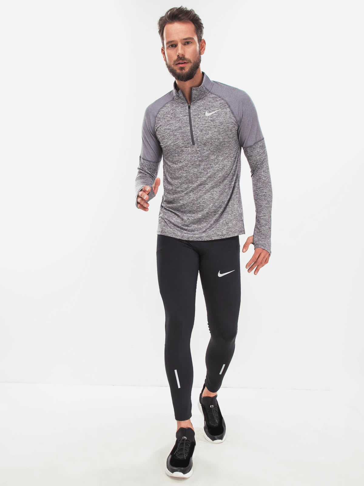 Nike Dri-Fit 1/4 Zip Element Running Training Top