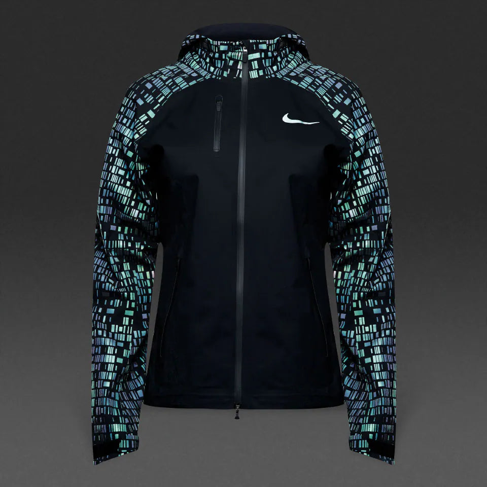Nike W NK HPR-SHLD FLSH HD Jacket Reflective Black