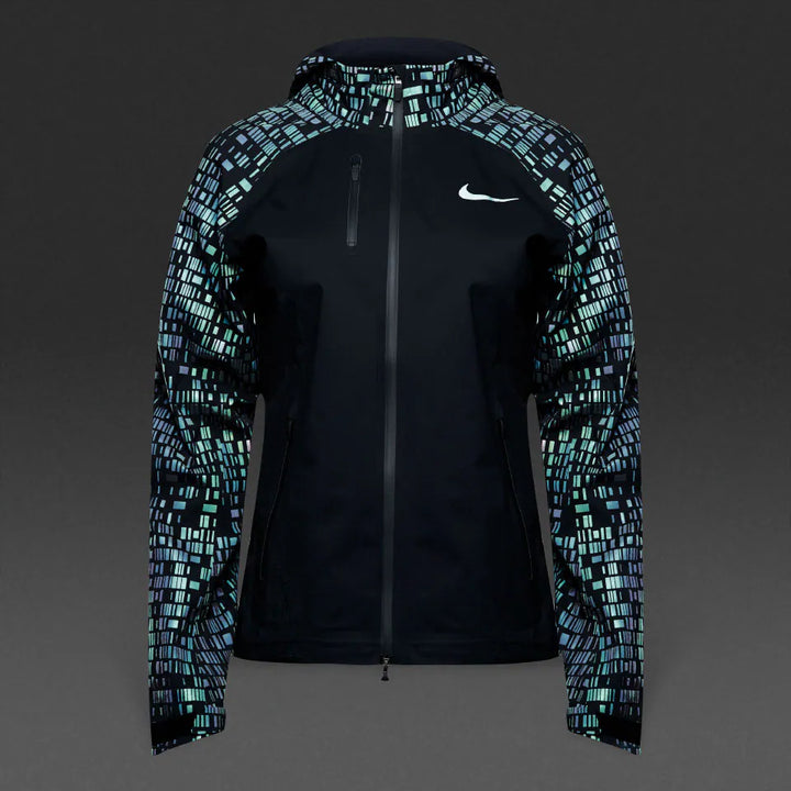 Nike W NK HPR-SHLD FLSH HD Jacket Reflective Black