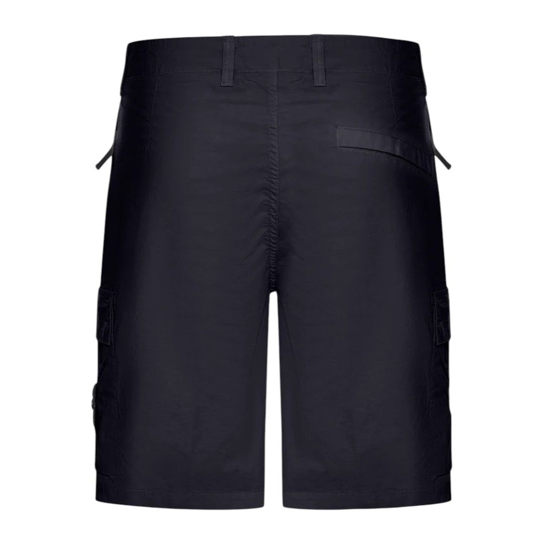Stone Island Bermuda Cargo Navy Slim Shorts