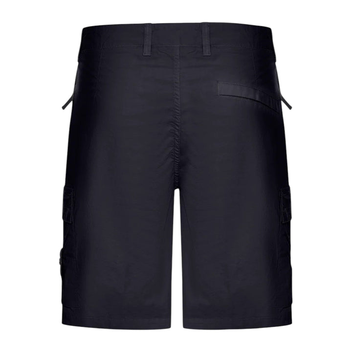 Stone Island Bermuda Cargo Navy Slim Shorts