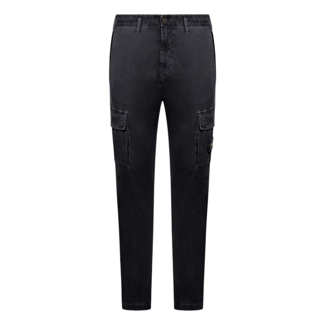 Stone Island Black Cargo Pants