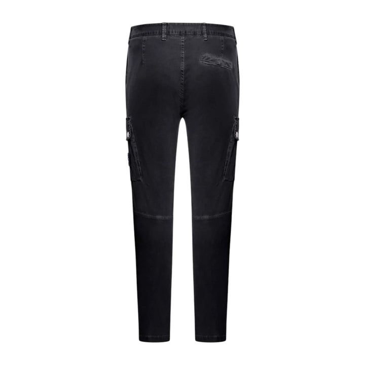 Stone Island Black Cargo Pants