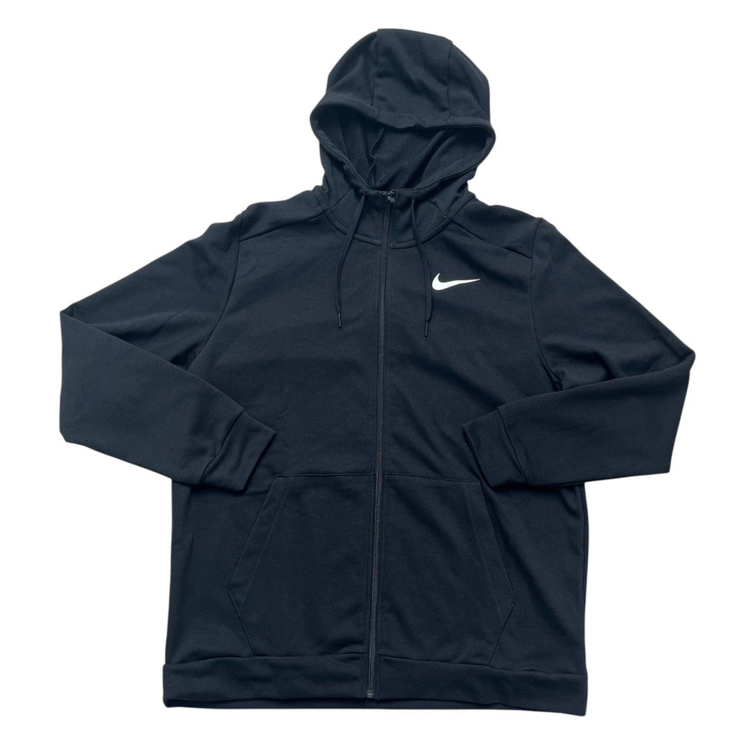Nike Dri Fit Black Zip Up Hoodie