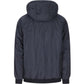 Stone Island Crinkle Reps NY Hooded Padded Navy Jacket