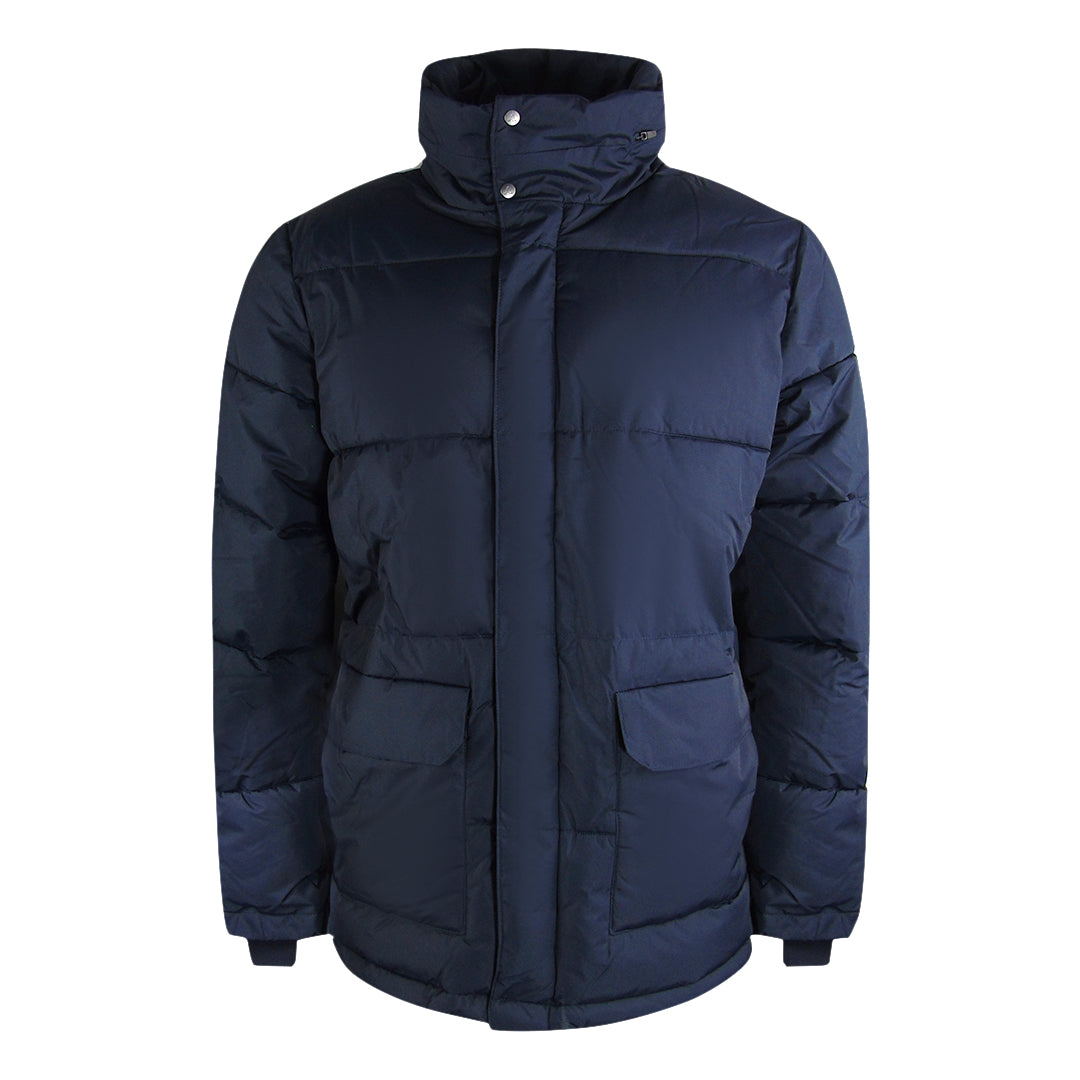 Aquascutum Active Puffer Navy Blue Jacket JK010 11 - Style Centre Wholesale