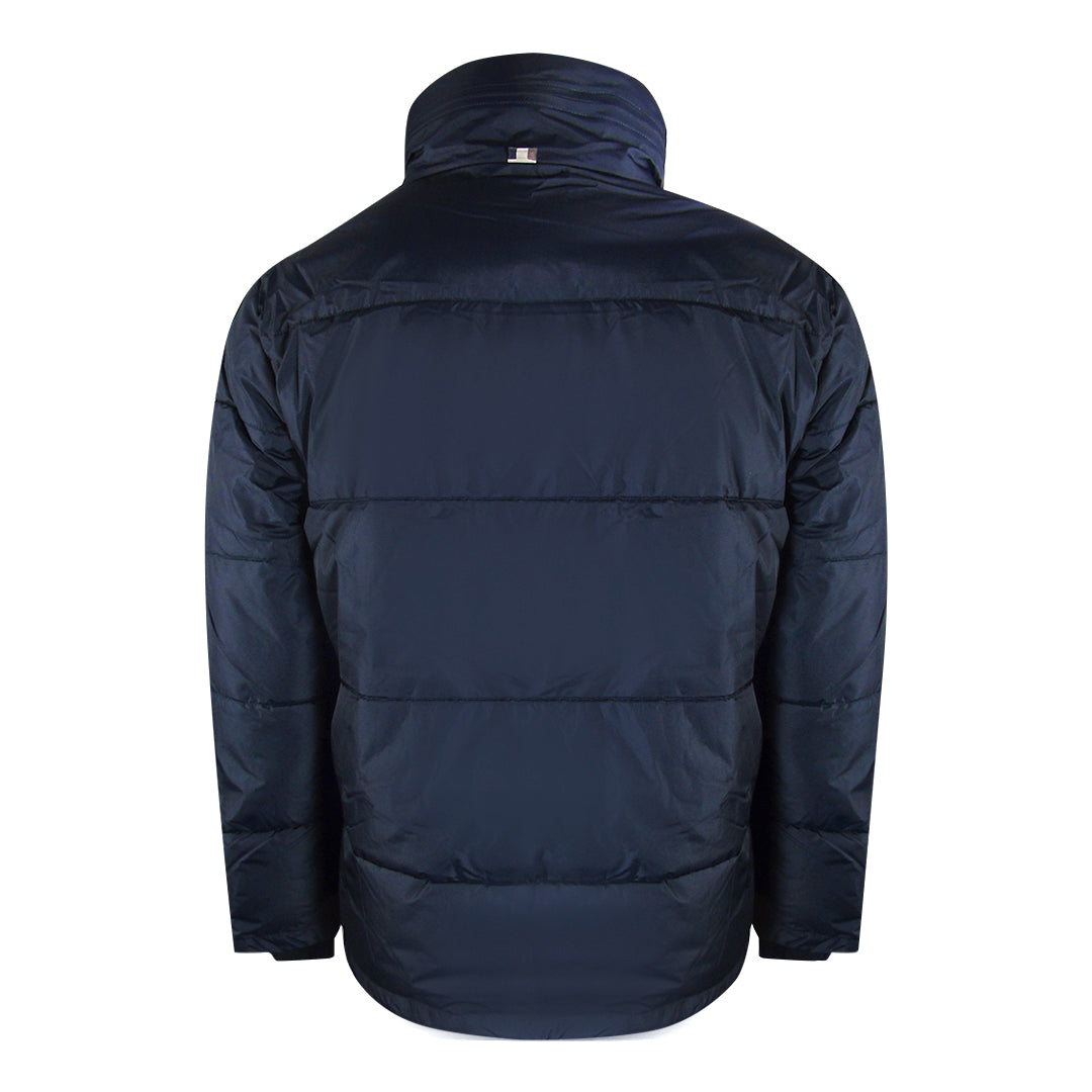 Aquascutum Active Puffer Navy Blue Jacket JK010 11 - Style Centre Wholesale