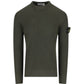 Stone Island Full Rib RWS Wool Military Green Sweatshirt