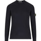 Stone Island Full Rib RWS Wool Navy Sweatshirt