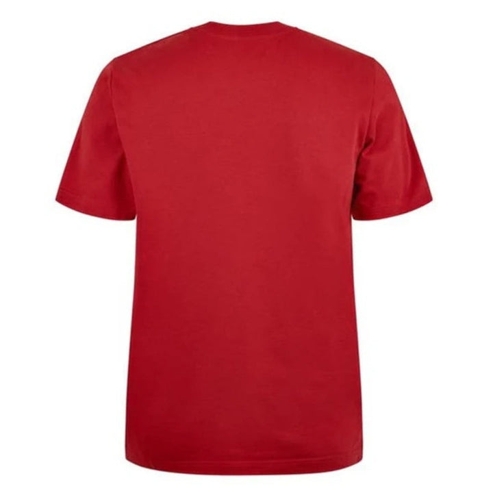 Casablanca Crest Printed Logo Red T-Shirt S