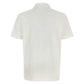 Moncler Cotton Piquet White Polo Shirt