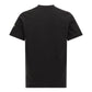 Moncler Flocked Felt Logo Black T-shirt