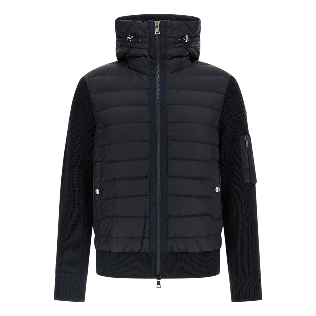 Moncler Tricot Hooded Cardigan Jacket