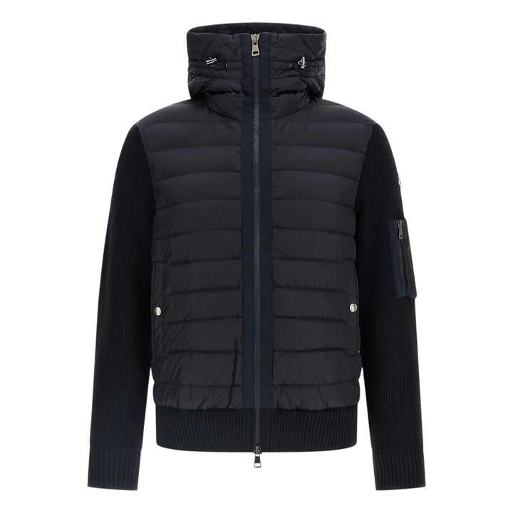 Moncler Tricot Hooded Cardigan Jacket