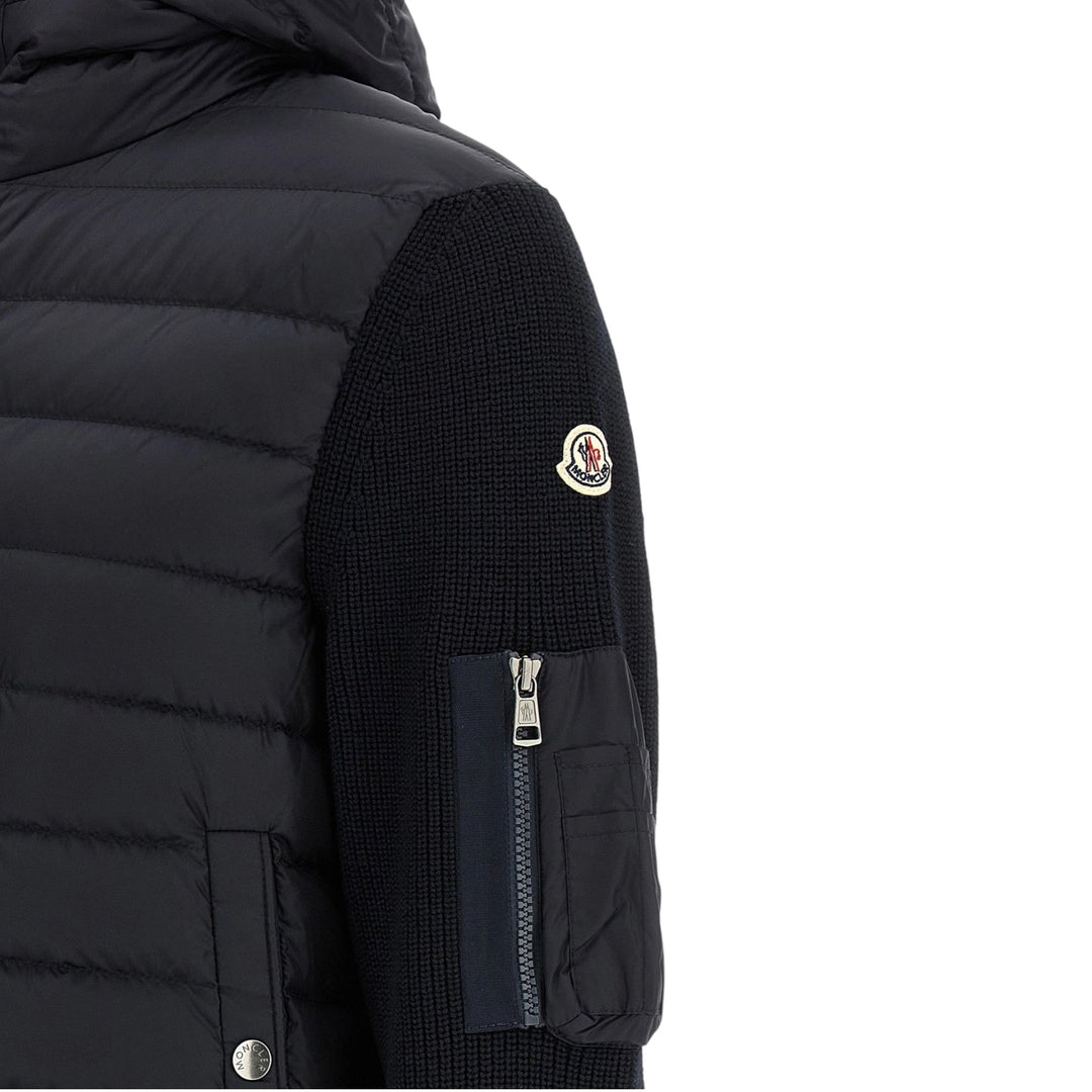 Moncler Tricot Hooded Cardigan Jacket