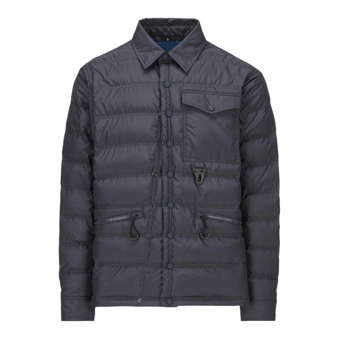 Moncler Grenoble Lavachey Padded Shirt Navy Jacket
